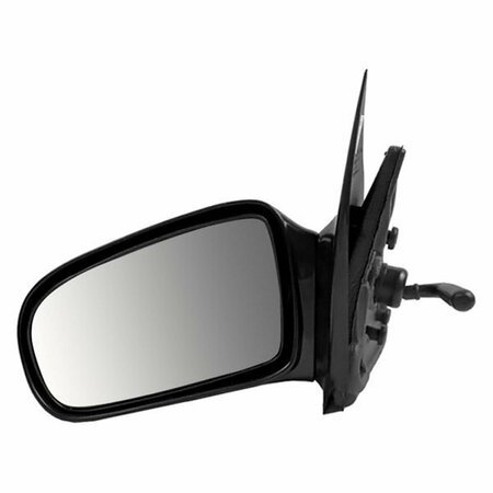 GEARED2GOLF Left Hand Driver Side Manual View Mirror Non-Heated, Non-Foldaway for 1995-2005 Chevy Cavalier GE2468348